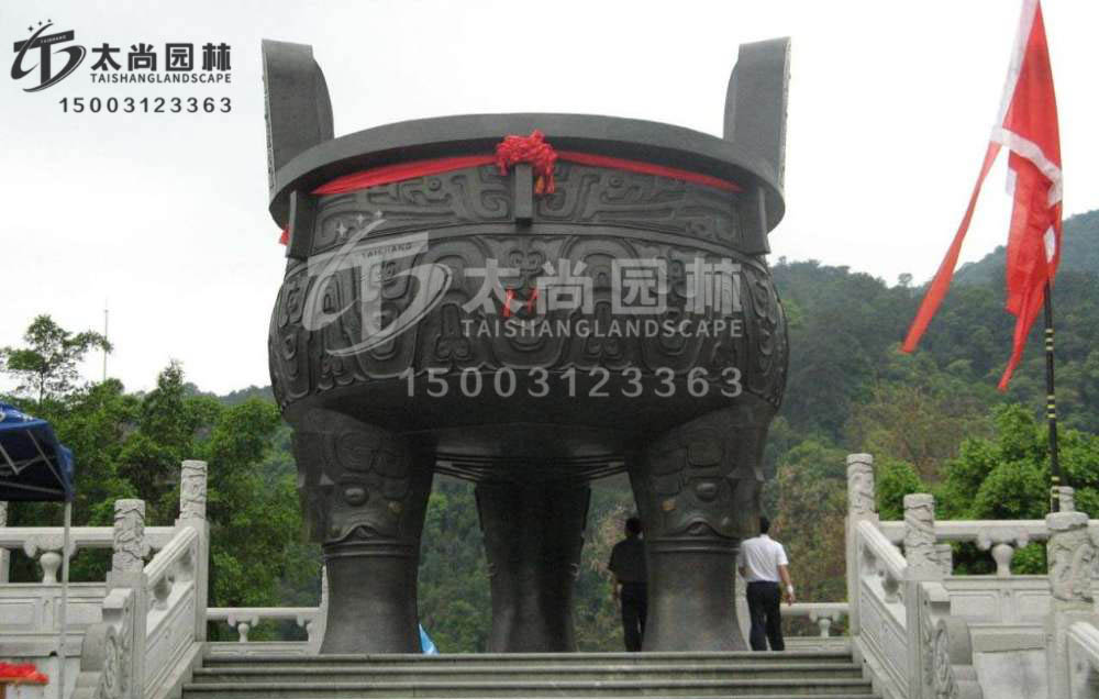 铸铜雕塑，F66永乐园林