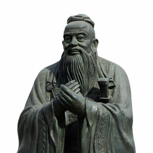 孔子雕塑-孔子石雕-校园雕塑定做-F66永乐雕塑