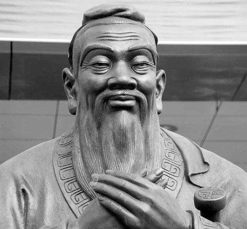 5米孔子雕像-学？鬃拥袼-校园文化孔圣人雕像