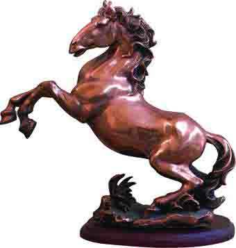 马雕塑-铸铜马雕塑-不锈钢马-石雕马雕塑-F66永乐